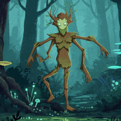 Forest creature character