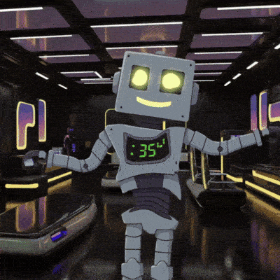 Robot friend character